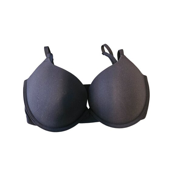 Skims Womens Black 32DD Padded Underwire Bra Adjustable Straps - Picture 8 of 11